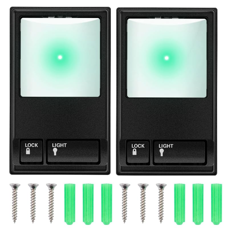for LiftMaster 41A5273-1 78LM Multi-Function Wall Keypad Control Panel, Wall-Mounted Garage Door Console Opener Control Panel Replacement Wired Wall Keypad Button(2 Pack)
