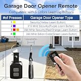 2 for Chamberlain LiftMaster Craftsman Garage Door Opener Remote Keychain