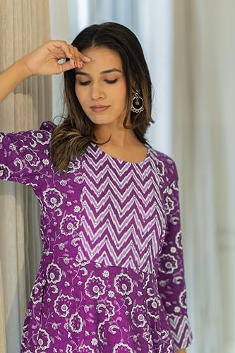 Image of MIRCHI FASHION Women's Anarkali Printed Kurti Only