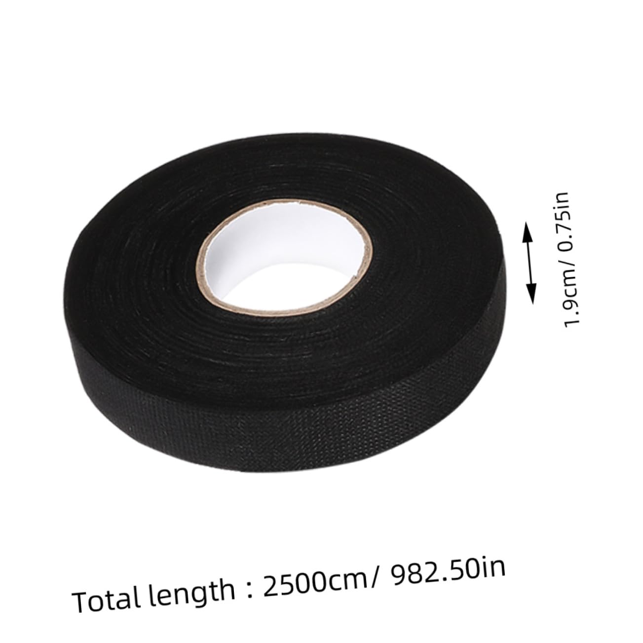 LIFKOME 6 Rolls High Heat Wire Harness Tape of Self Adhesive Electrical Wrap Flexible Cloth for Car Engine Insulation Circuit Maintenance