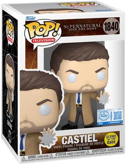 Funko Pop Castiel #1840 Glow in the Dark Vinyl Figure - Supernatural