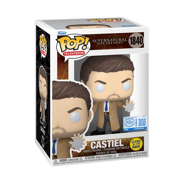 Funko Pop Castiel #1840 Phosphorescent Vinyl Figure Supernatural