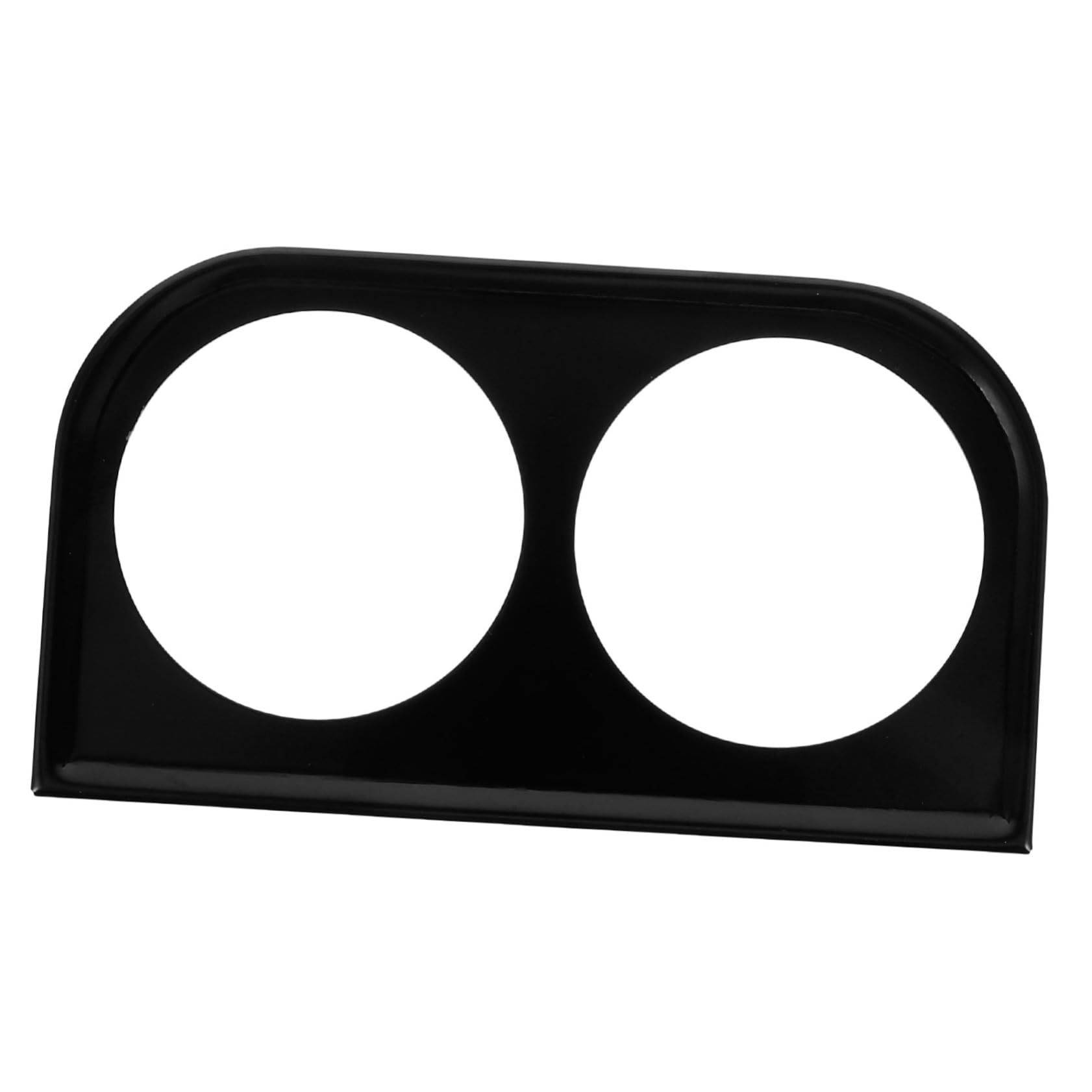 HAPINARY Car Dashboard Gauge Holder Dual Instrument Panel Mount Bracket for Voltage and Speedometer Gauges Lightweight and Elegant Design