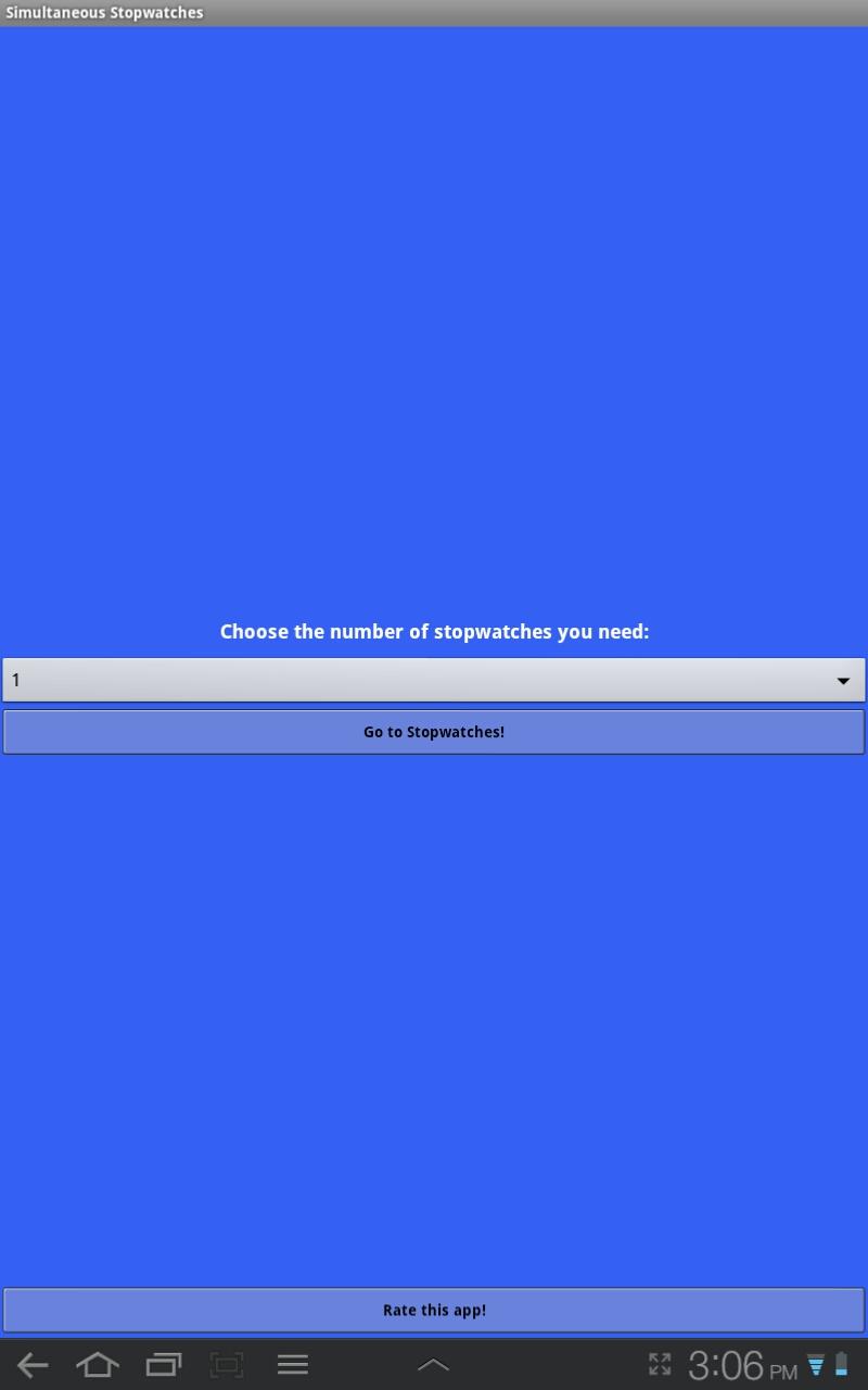Stopwatch for Coaches App on Amazon Appstore