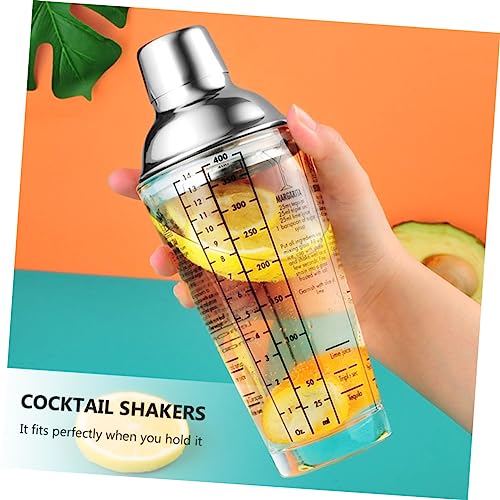 Shakers à cocktail acier inoxydable : kit ustensiles barman colorés - 5