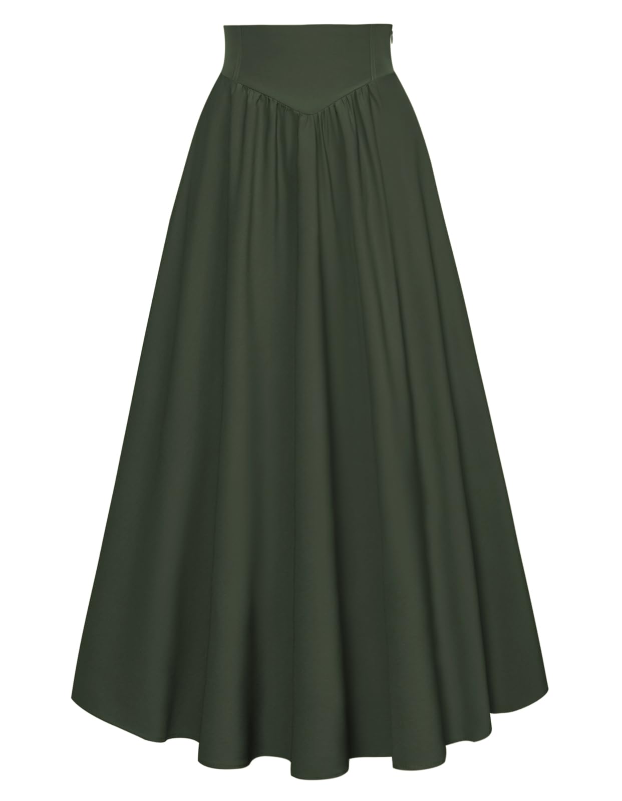 SCARLET DARKNESS Gonna vittoriana da donna a vita alta, maxi gonna medievale