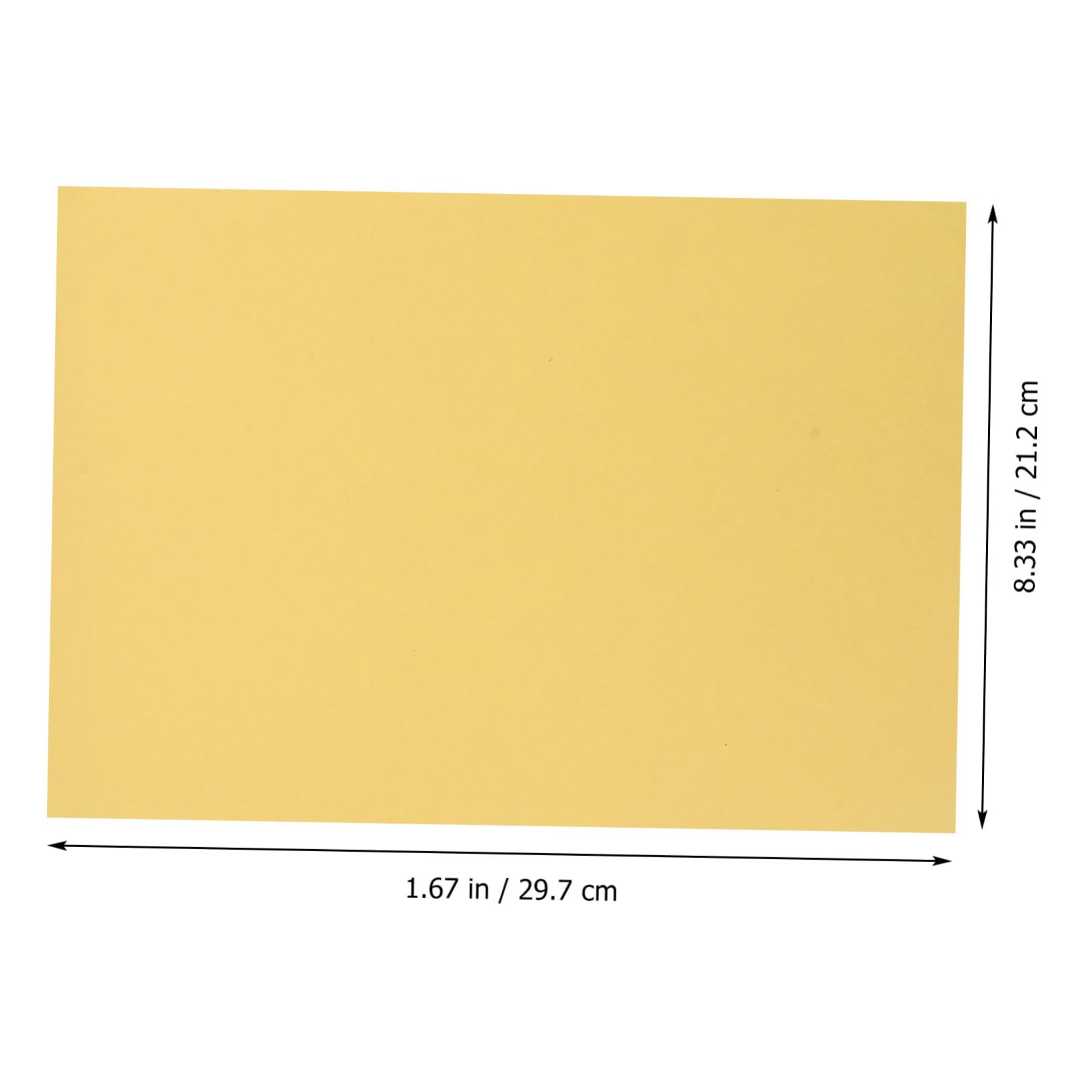 Happyyami 100 Fogli Carta Stampabile Bianca Etichette in Carta Per Fotocopie Buste Per Spedizione e Applicazioni Creative Compatibile Stampanti e Macchine Da Taglio Per Scrapbooking e Uso Co