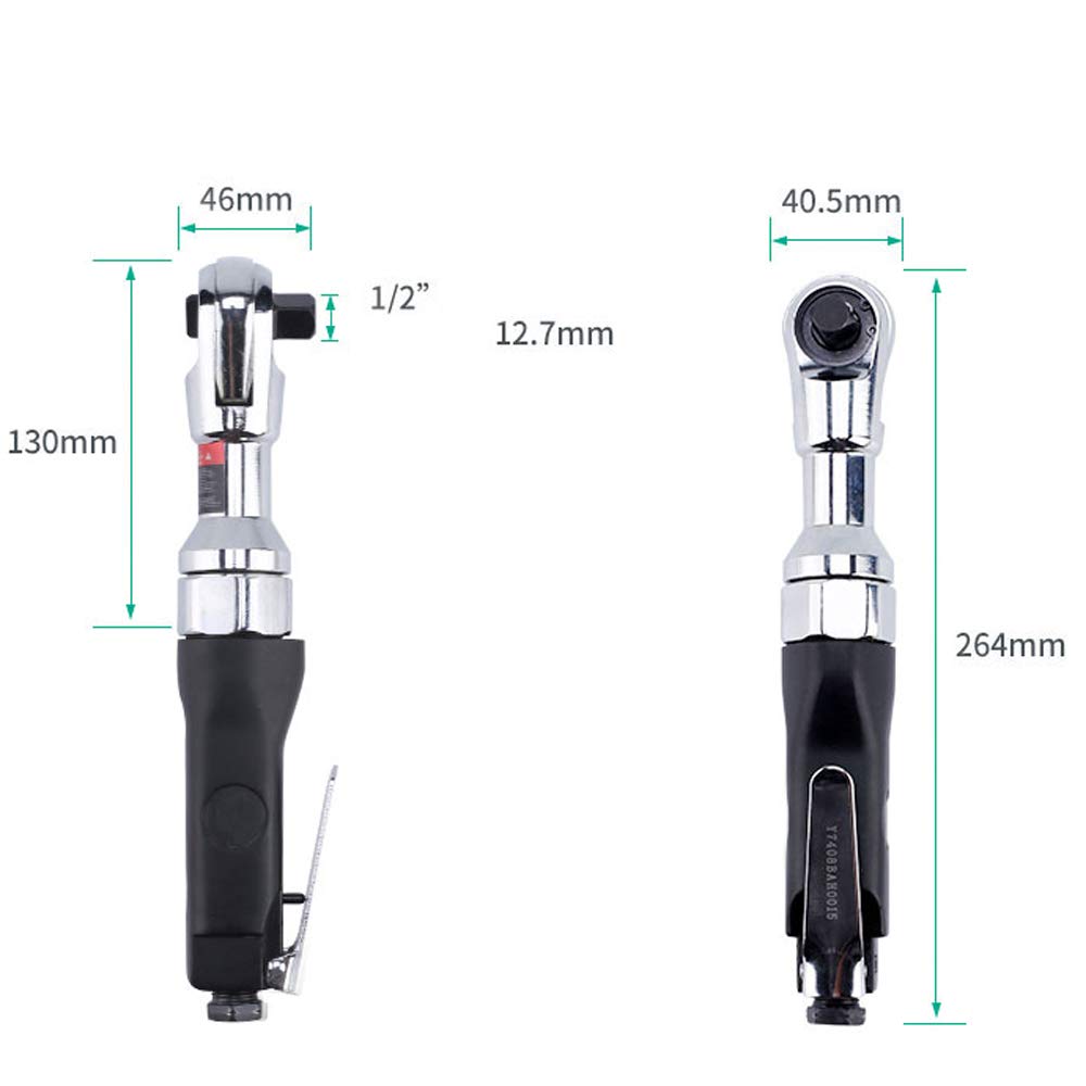 /G 1/2 Pulgadas neumática/neumática Herramientas de Llave de trinquete Llave de trinquete Herramientas de Mano de torsión