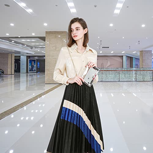 Image of MOETYANG Transparent Clutch Clear Purse Crossbody Shoulder Bags Stadium Approved Bags