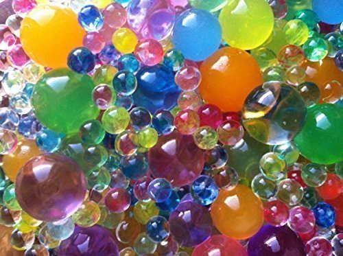 Cosmo Beads Colorful Squishy Water Gel Balls - For Toys And Games Refill, Science Project.(13,560+ Beads) (Tm) #TOP1