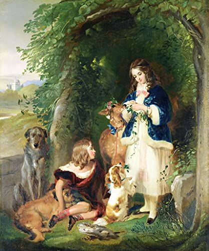 Toile peinture murale marquis de Stafford Edwin Landseer 60x90cm