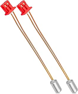 2Pcs Sprite Extruder Thermistor NTC 100K 3950, Sprite Extruder Pro Kit Fit for Ender 3 S1 Pro Sermono V1 Pro 3D Printers, High Temperature Pro Thermistor 300℃