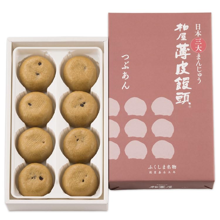 柏屋 柏屋薄皮饅頭つぶあん