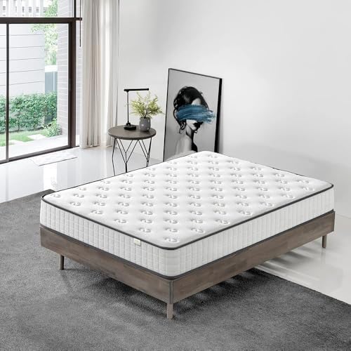 DEWINNER Matelas 160x200,Mousse 22 cm et Mousse A Mémoire ...