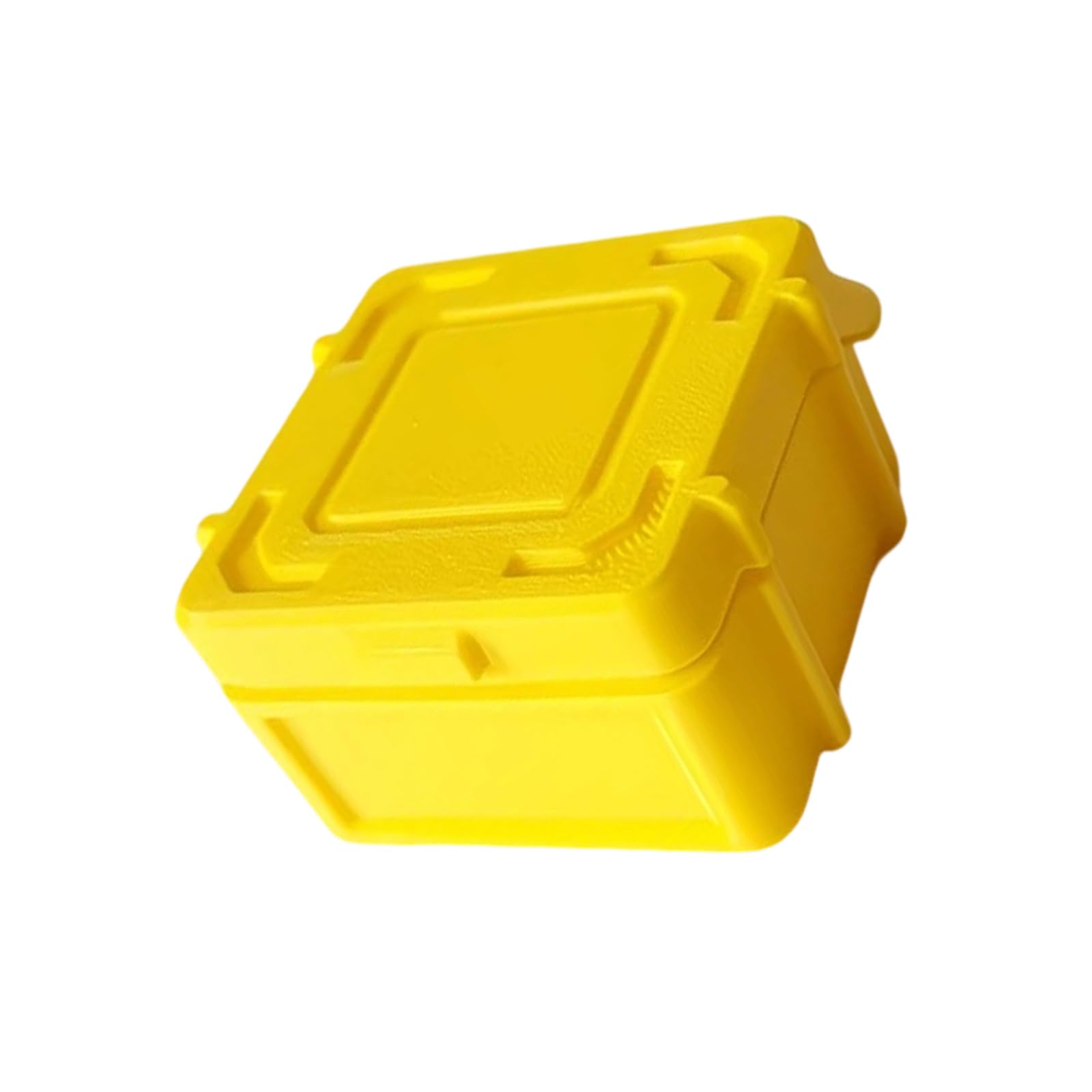 Pbiyxqc Yellow Sturdy Small Item Holder Organizers Tool Box With Tight Closure Systems Great For Collectibles Hobbyists For Project Tiny Storage Box