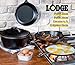 Lodge Pre-Seasoned Cast Iron 5 Piece Set, Black
