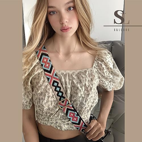 Image of S&loyoe Purse Straps Replacement Crossbody Bag Strap Adjustable Wide Guitar Straps for Handbags 1.5inch