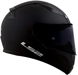 Capacete Ls2 Rapid Ff353 Monocolor Preto Fosco 56/S