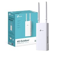 TP-Link TL-MR110-Outdoor Router WiFi con SIM da Esterno, 4G Cat4 300Mbps