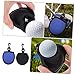 NAMOARLY 2pcs Golf Ball Cleaning Bag Portable Wipe Pouches for Cleaning Storage Durable Buckle Design Golf Accessories for Enthusiasts Black Blue