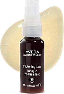 Aveda Thickening Tonic | Instantly Thickens Hair | Spray for Thin and Fine Hair | with Wheat, Corn, and Certified Organic Amla | 96% Naturally Derived*, 1 Fl Oz