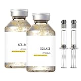 Ampolla de colágeno con péptido de seda: para reafirmar y levantar el rostro 2PCS