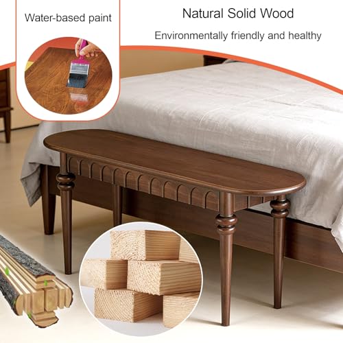 Banco de madera para comedor cocina y dormitorio de 120 cm 4