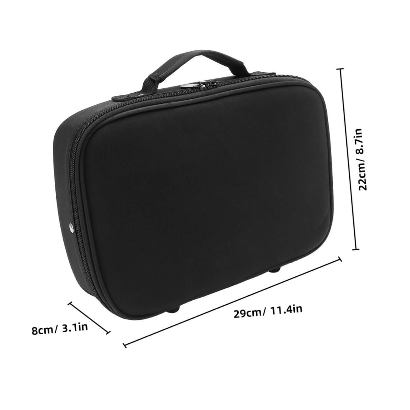 CLISPEED Hair Stylist Bag Barber Organizer Hair Tool Bag for Travel Large Capacity Hairdresser Scissor Case