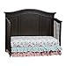 Baby Cache Glendale 4 in 1 Convertible Crib, Charcoal Brown