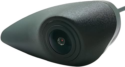 aSATAH Cámara de visión frontal HD CCD para coche y visión nocturna de estacionamiento positiva impermeable con logotipo para Hyundai i35 Elantra