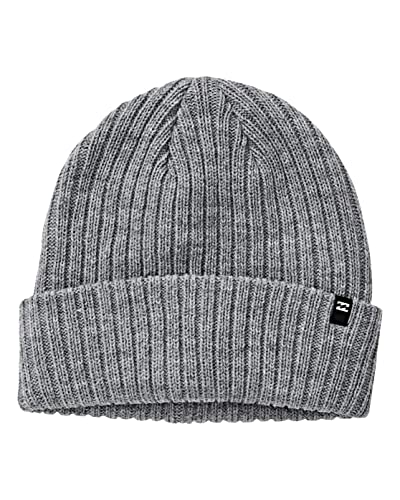 Billabong Men\'s Arcade-Beanie, Grey Heather, One Size - Thumbnail 4
