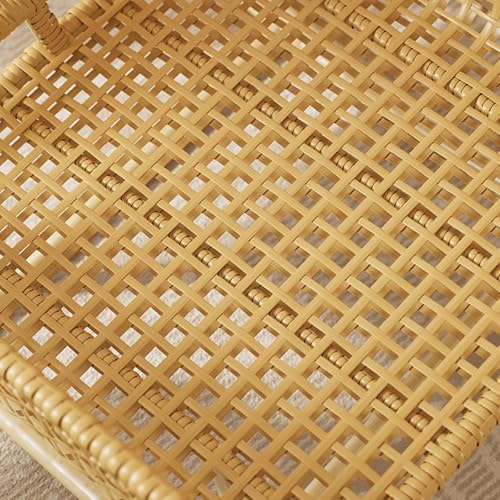 Fauteuil à bascule en rotin avec coussins ergonomiques contre le mal de dos - 6