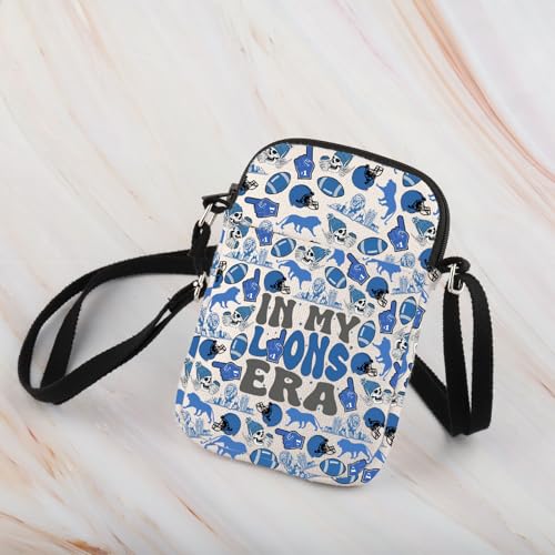 Lywjyb Birdgot Football Team Crossbody Bag Football Ream Squad Gift Football Fans Gift Detroit Football Gift Game Day Gift3