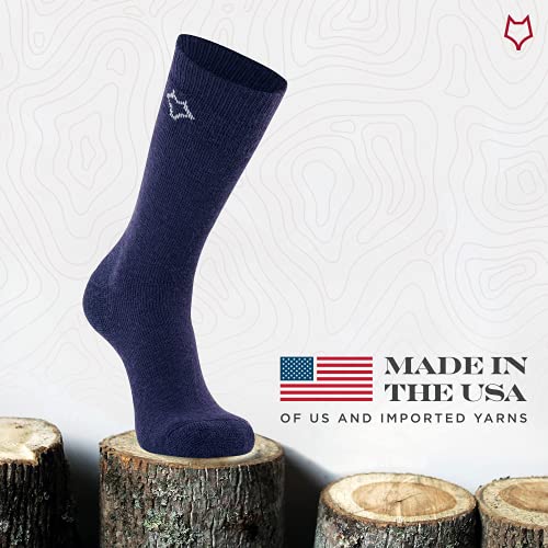 Image of Fox River Wick Dry Tramper Merino Wool Crew Socks Medium Weight Men's Hiking Sock with Moisture Wicking Fabric