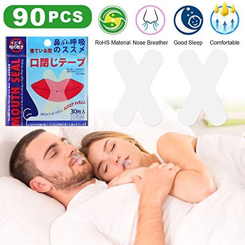 Mouth Tape for Sleeping, Anti Snore Sleep Strips for Better Nose Breathing, Anti