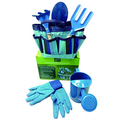 Preisvergleich Produktbild Outtybrave Kinder Indoor-Garten-Set Gartenwerkzeuge Kinder Gartenspielzeug Gartenspiel Set Handschuhe Gemüse Blumen Rasen
