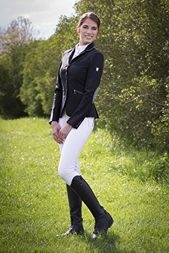 Veste softshell de compétition femme noire équitation Equi-Theme