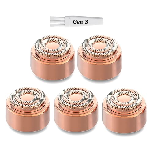 Image of tuokiy Replacement Heads for Flawless Gen 3, Floating Head, 5-Pack