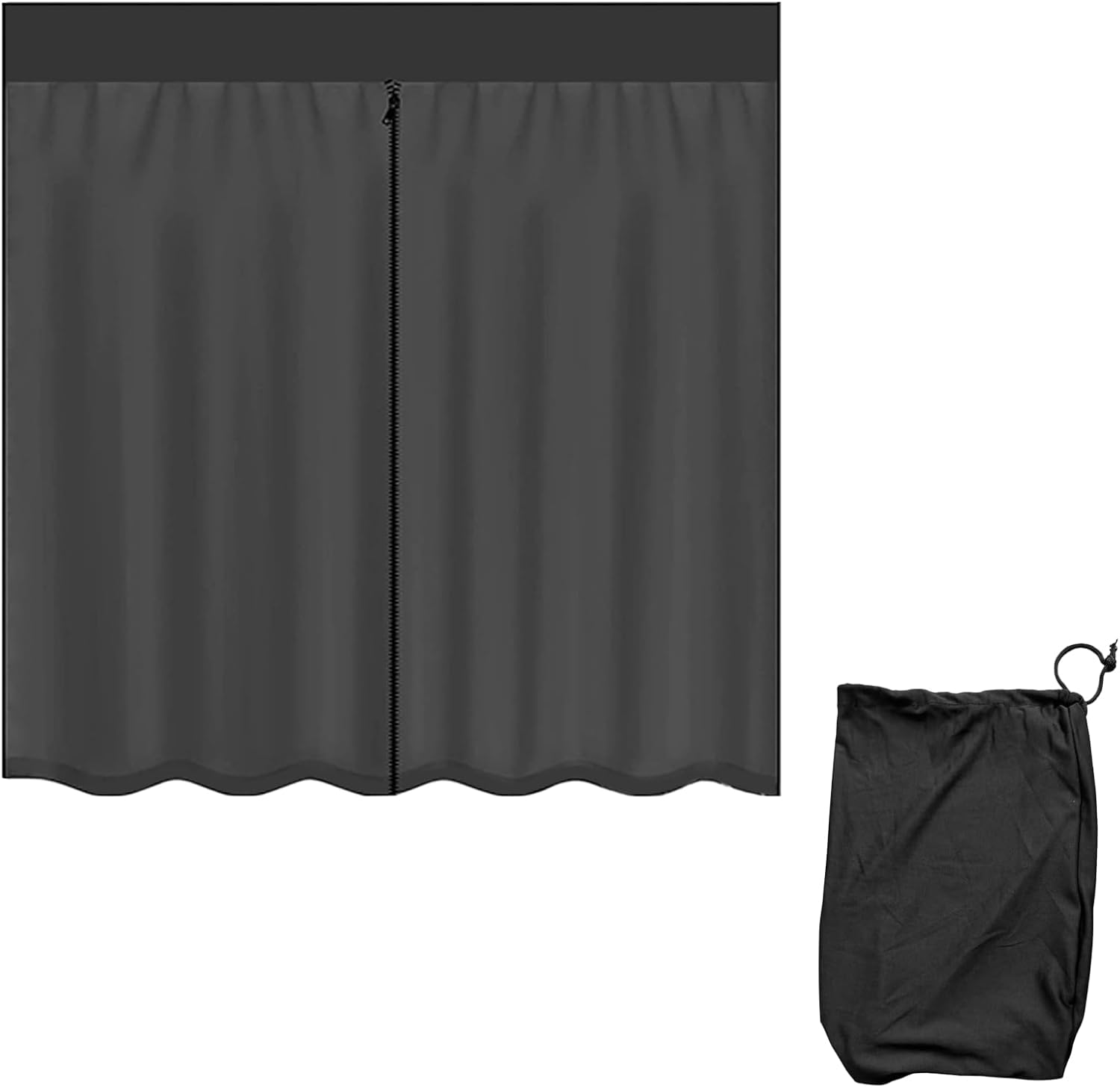 Van Screen Magnetic Mesh, RV Rear Door Net 210x150cm - Durable Polyester, Strong Magnetic Closure, Ideal for Motorhome Airflow