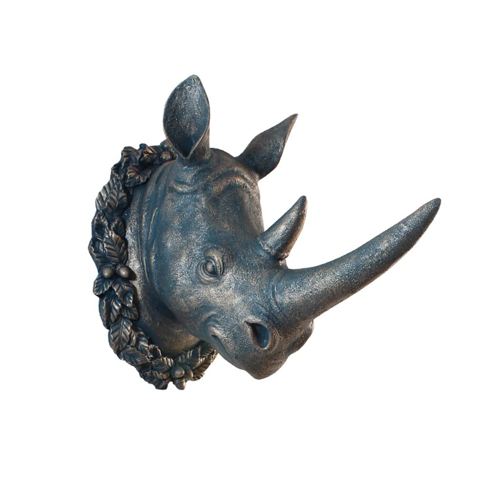 Rhino wall suspendu pour salon contemporain et hall d'accueil chic