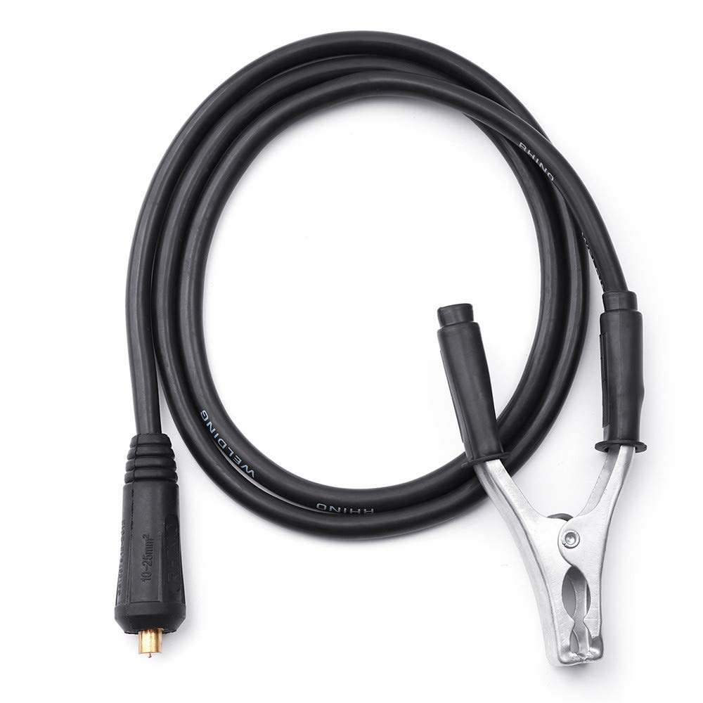 FEVERWORK 300 A spawanie gruntowe zacisk zacisk zestaw do spawania MIG TIG ARC kabel 1,5 m 10-25 wtyczka