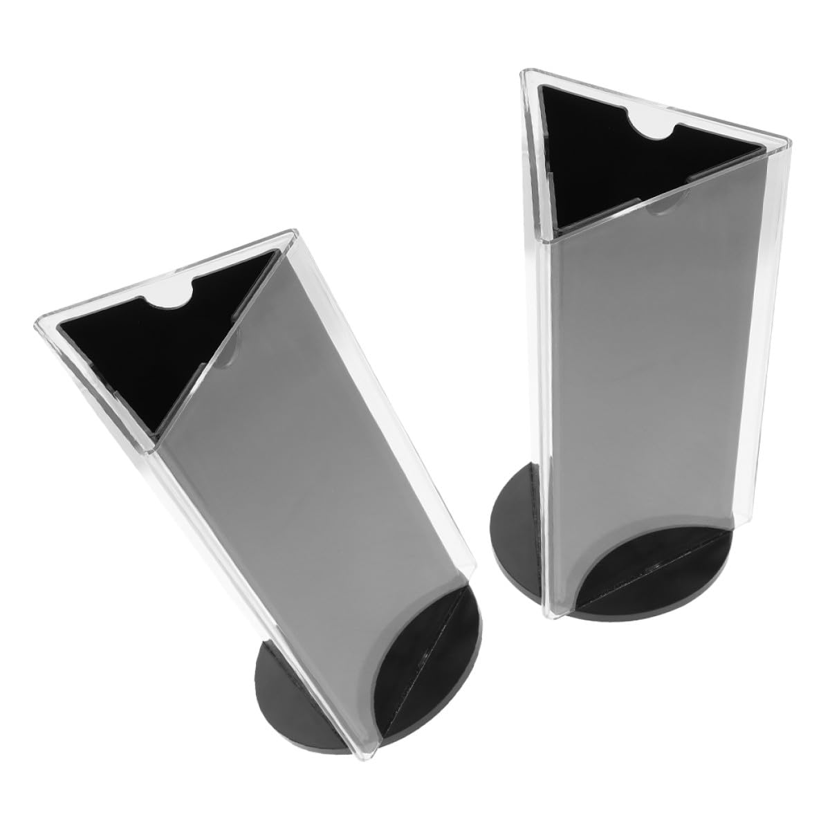 Support triangulaire rotatif pour numéro de table et prix de restaurant - 8