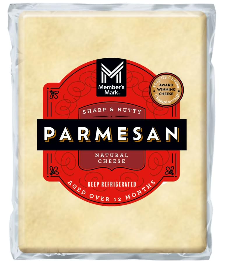 Parmesan Cheese Wedge, its makers adhere to strict traditional methods and standards, delivering a full and authentic flavor to any Italian meal. 2 pound