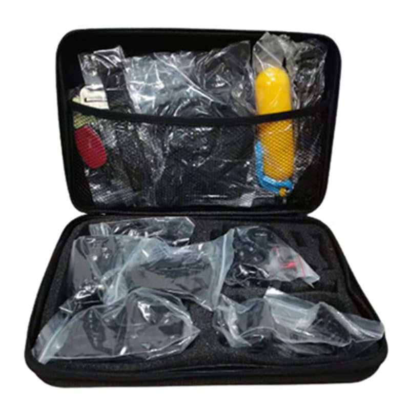 Leapiture Outdoor Sports Action Camera Accessories Kit Action Camera Protective CaseCamera Stabilizer Accessories Convenient Flexible for Handheld Photo