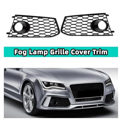 Lampe pare-chocs avant gauche cache antibrouillard noir pour A7 S7 2016 - 2