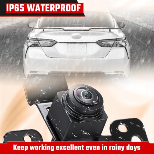 Image of Front Grill Camera 86790-06210 Fit for 2020-2022 Toyota Camry 2.5L 3.5L | OE: 86790-06210 8679006210, Plug and Play and IP68 Waterproof