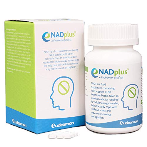 Eudeamon NAD Plus for Mental Performance | Supplement Your Diet | 90 Tablets | Suitable for Vegetarians