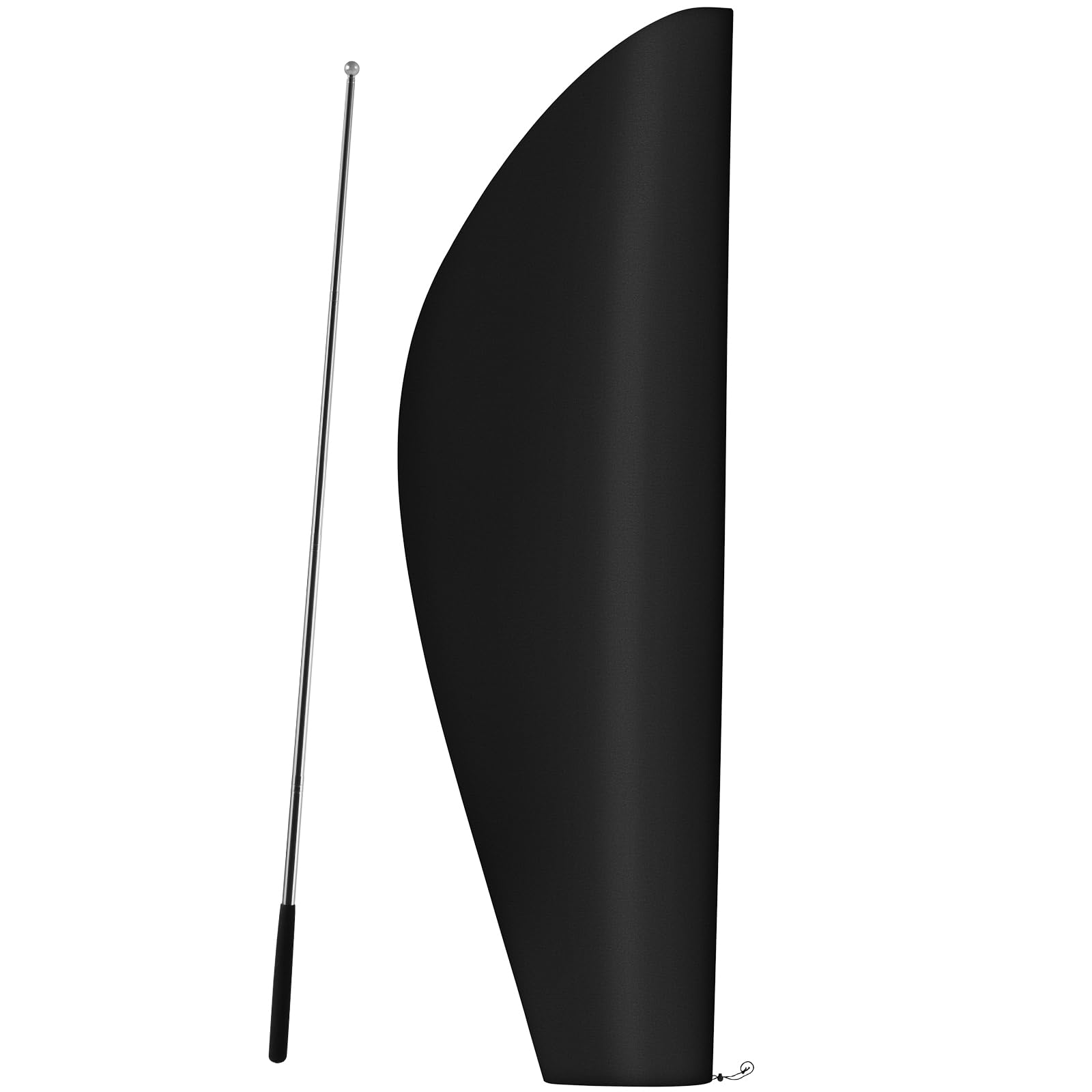 QEUhang Funda Sombrilla Jardin Exterior, 210D Impermeable Funda Protectora Outdoor Parasol Cover con Varilla y Cremallera para 2,5 a 3,5m Sombrilla de Jardín