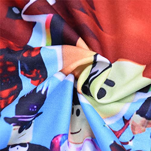 Temolie Roblox Pjs per Ragazzi Manica Corta