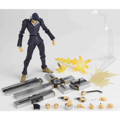 Revoltech Yamaguchi No.092 Trigun Nicholas D. Wolfwood miniatura 4